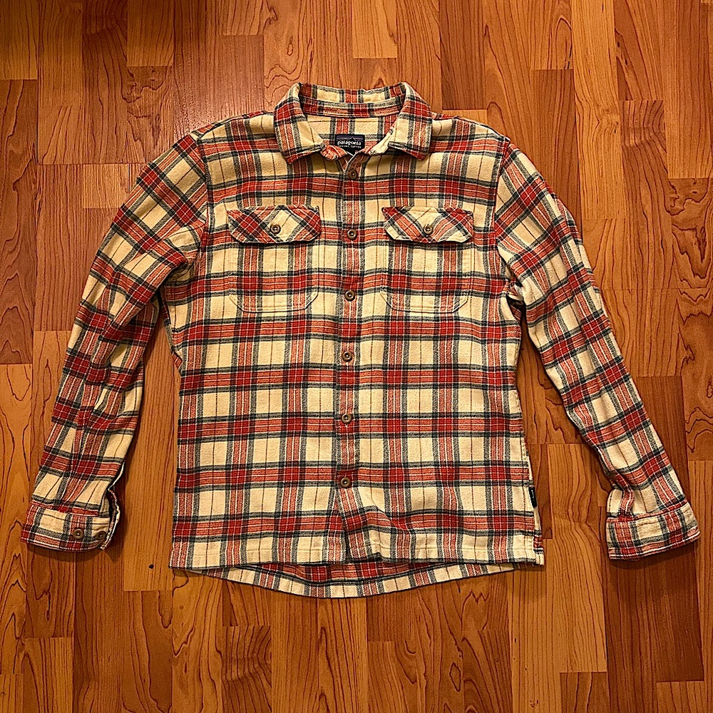 Patagonia Organic Cotton Fjord Flannel Shirt Mens